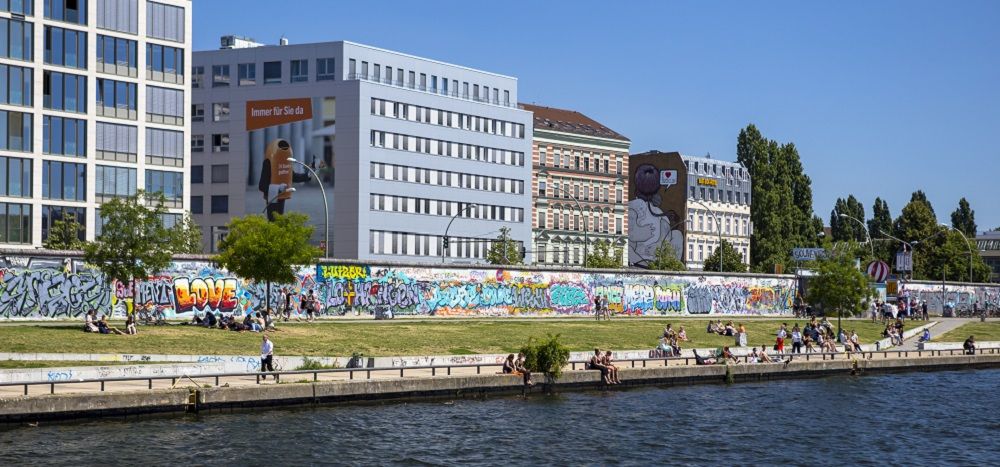 Die East Side Gallery - Eine Sehenswürdigkeit im Bezirk Friedrichshain-Kreuzberg