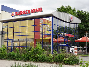 Ein Burger King Restaurant in Berlin