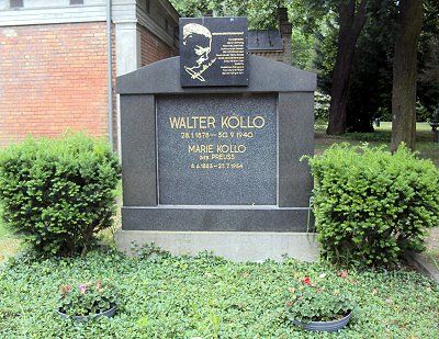 Familiengrab Kollo auf dem Komponisten-Friedhof Berlin