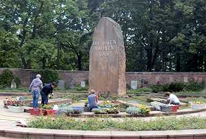 Rondell der Gedenkstätte der Sozialisten in Friedrichsfelde