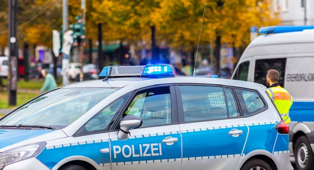 Polizei sorgt für Sicherheit in Berlin