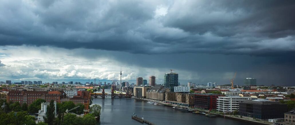 Berlin bei Regen in 2023