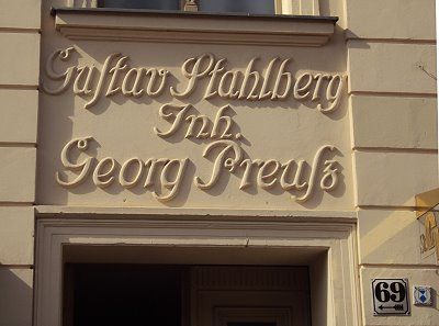 Geschäft in der Brandenburger Straße in Potsdam