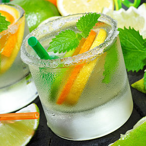 Ein fruchtiger Cocktail