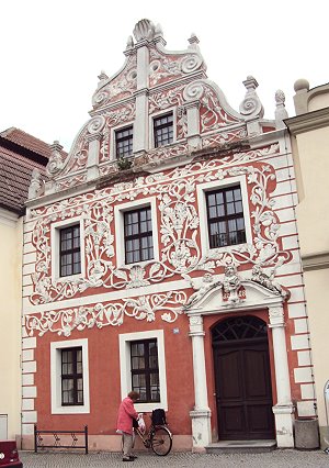 Das Barockgiebelhaus in Luckau