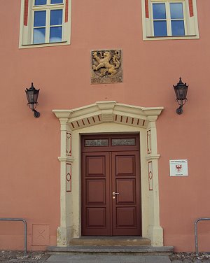 Rathaus in Mühlberg 