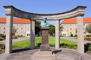  August Duncker Denkmal in Rathenow  