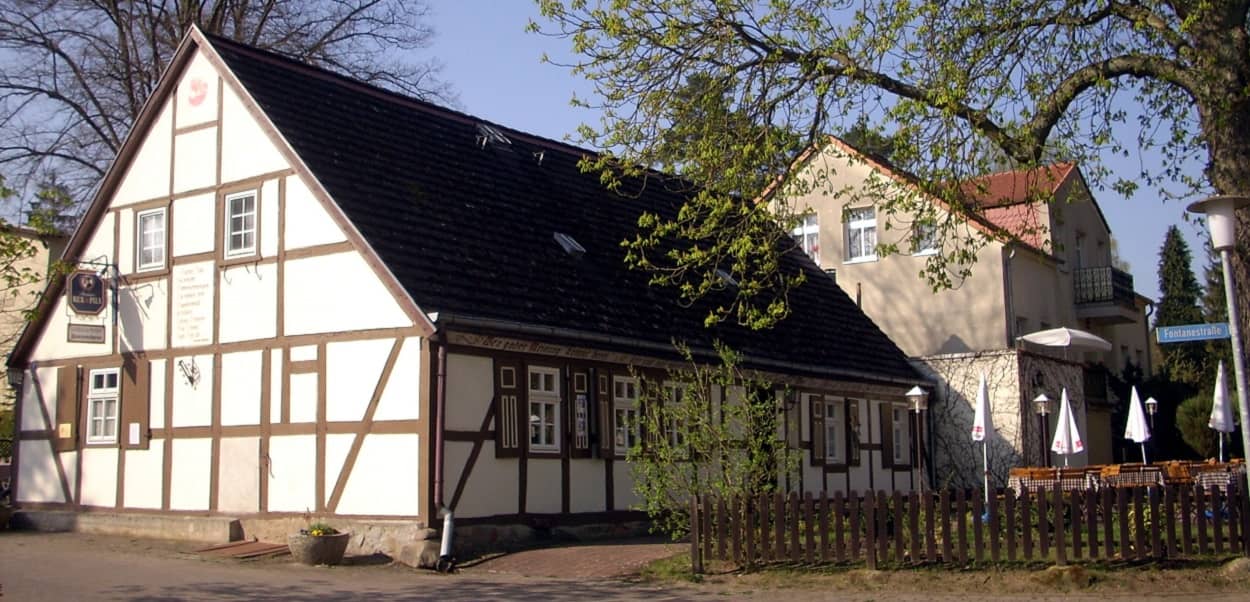 Fontane-Haus in Neuglobsow