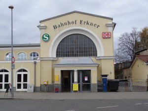 Der Bahnhof in Erkner