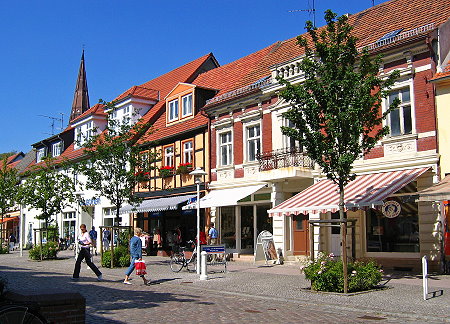 Marktstraße in Pritzwalk