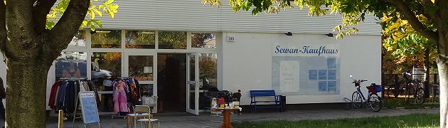 Ein Sozialkaufhaus in Berlin