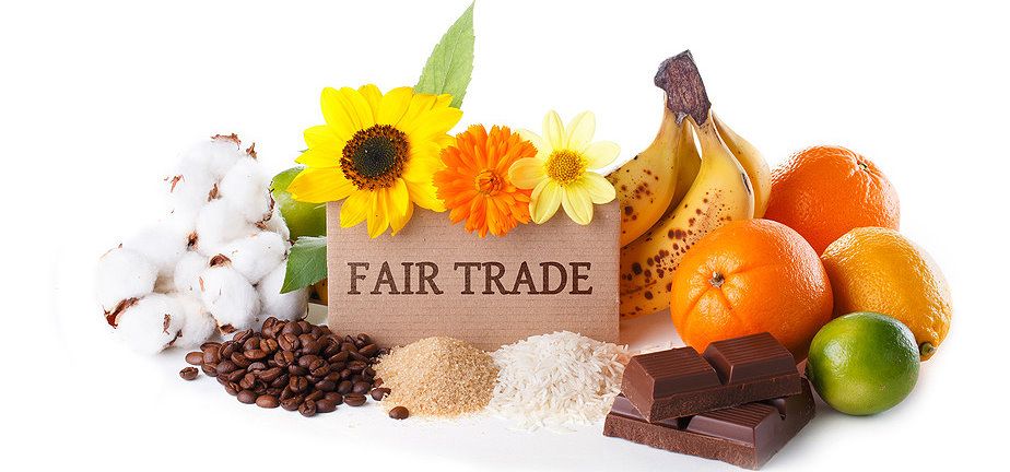 Verschiedene Fair Trade Produkte