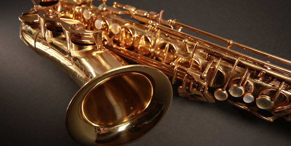 Ein Saxophon