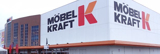 Filiale von Möbel Kraft in Vogelsdorf
