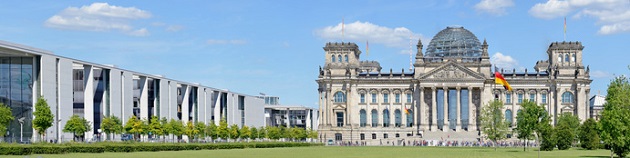 Berlin drinnen - z.B. im Reichstag