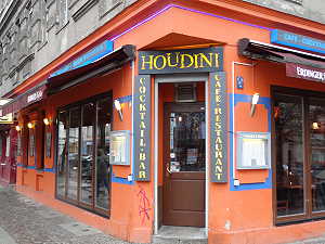 Blick auf das  Houdini in Berlin