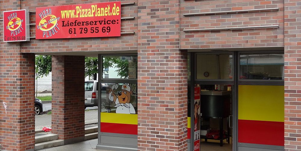 Eine Pizza Planet Filiale in Berlin