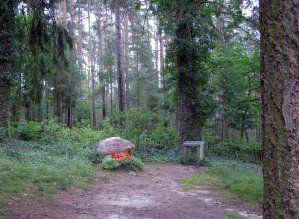 Grab Strittmatters auf dem Schulzenhofer Waldfriedhof