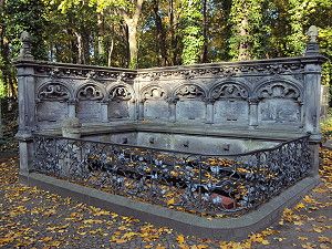 Liebermann-Familiengrab auf dem Jüdischen Friedhof in Berlin