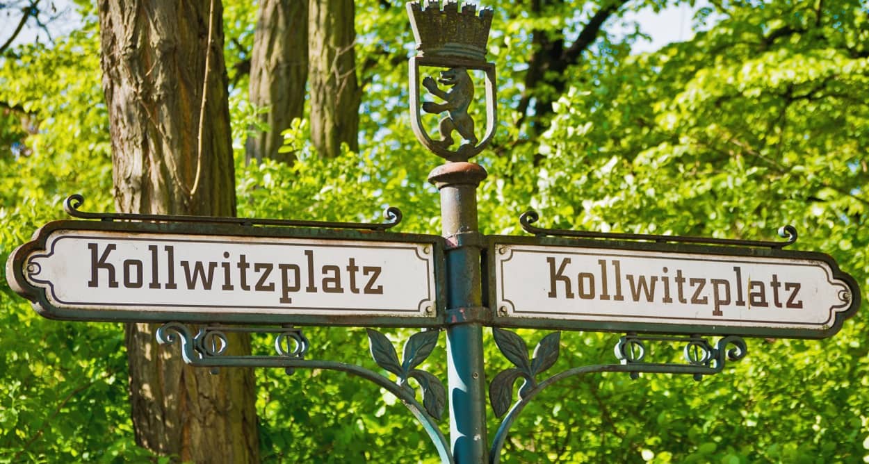Kollwitzplatz in Berlin Prenzlauer Berg