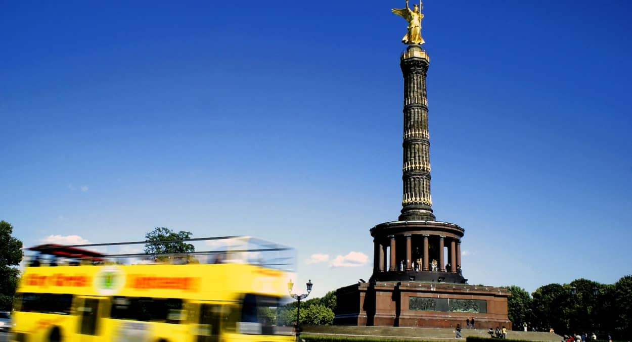 Stadtrundfahrten in Berlin vorbei an der Siegessäule