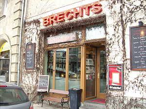 Eingang zum Restaurant Brechts