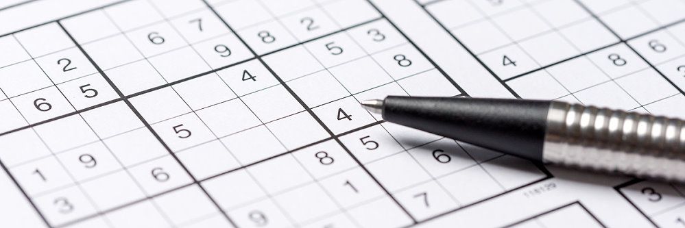 Sudoku - Übung zum Gehirnjogging